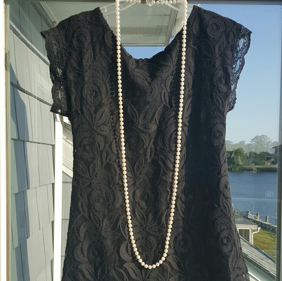 Fire los angeles mini black lace dress - Picture 2 of 7